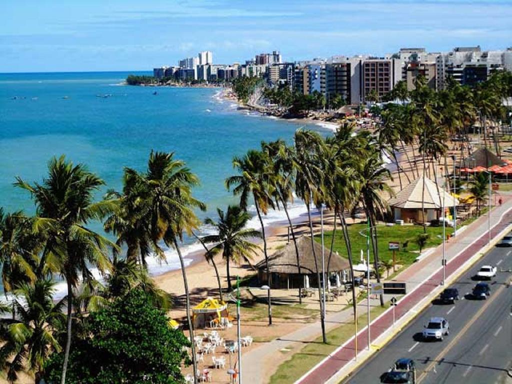 Apartamento Praia Jatiuca Масейо Экстерьер фото